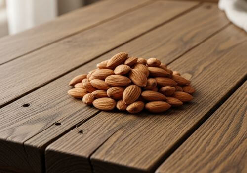 Amandes décortiquées riches en nutriments pour une collation saine