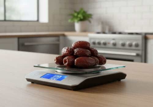 100 g de dattes = environ 280 kcal, un apport énergétique rapide